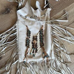 Spell Designs Dreamweaver crossbody bag in Bone color